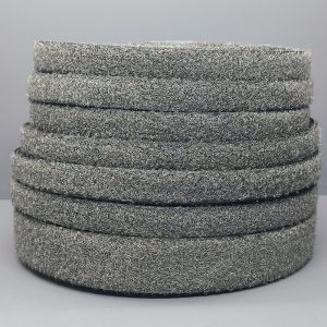 factory wholesale 20 mm width metal fiber conductive hook and loop